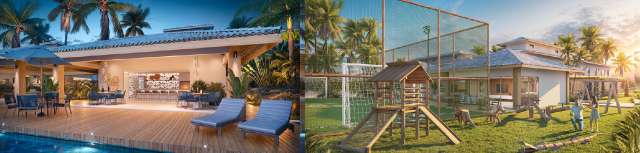 PORTO ITACIMIRIM RESIDENCE - VILLAGE DE 2 E 3 QUARTOS À VENDA A PARTIR DE R$710.000,00 EM ITACIMIRIM/BA