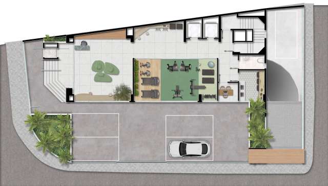 Atlantic Ocean – Apartamento na Barra, 1 quarto, 29,30m² por R$ 615.000,00