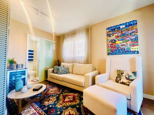 Apartamento na Barra PORTEIRA FECHADA com 1 suíte, 61m² à venda por R$ 1.150.000,00