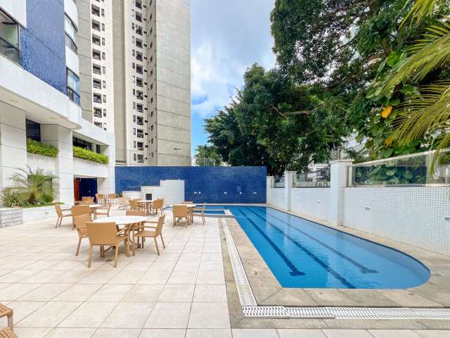 Apartamento na Graça com 3 quartos e 3 suítes, 190m² à venda por R$ 2.100.000,00