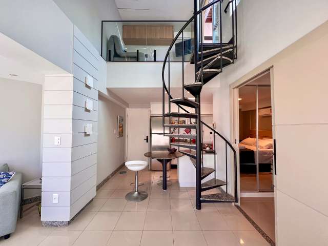 Cobertura no Rio Vermelho PORTEIRA FECHADA com 1 suíte, 112m² à venda por R$ 600.000,00