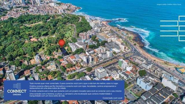 Connect Ondina – Quarto e Sala à Venda por R$ 482.500,00 – Salvador/BA