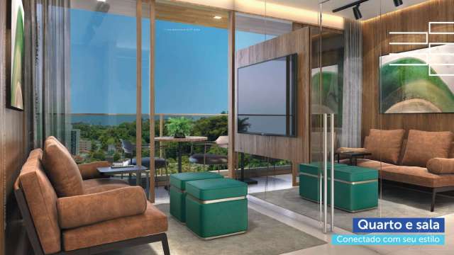 Connect Ondina – Quarto e Sala à Venda por R$ 482.500,00 – Salvador/BA