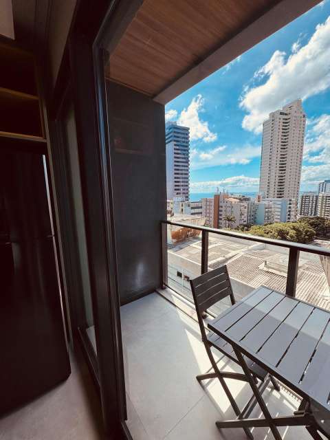 Studio no Alive Vitória, porteira fechada, 29m² à venda por R$695.000,00