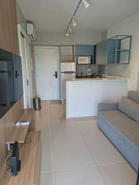 Apartamento com 1 quarto e 1 suíte, 35 m² para alugar por R$ 3.600,00 - Barra, Salvador/BA  