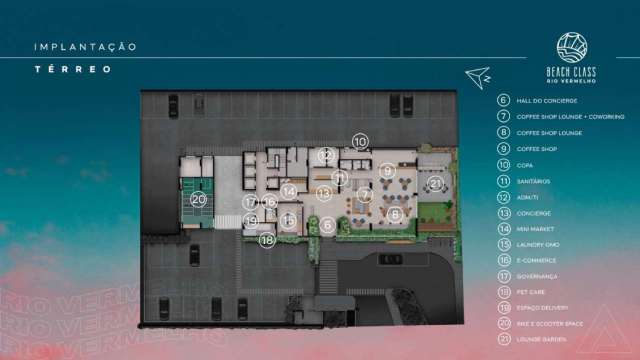 Beach Class Rio Vermelho – 2/4 com uma suíte, 66,15 m², à venda por R$ 1.100.000,00 - Salvador/Ba