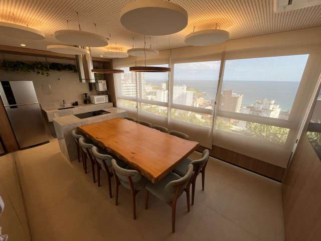 Apartamento na Barra com  1 suíte, 27m² à venda por R$ 590.000,00