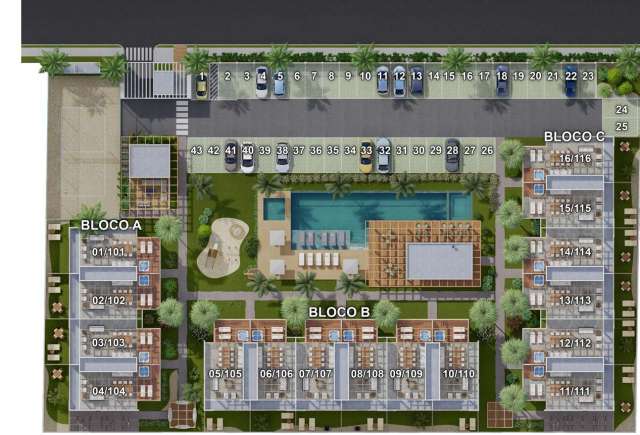 LUME ITACIMIRIM | Village em Itacimirim com 2 suítes, à venda por R$ 885.000,00