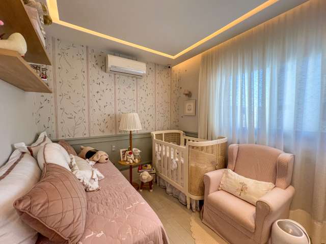 Apartamento na Graça PORTEIRA FECHADA com 3 quartos sendo 2 suítes, 108m² à venda por R$ 1.850.000,00